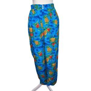 Vintage Gap tropical pant pineapple Size: Large